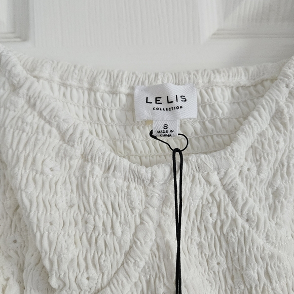 Le Lis White Puff Sleeve Sundress - Picture 4 of 7